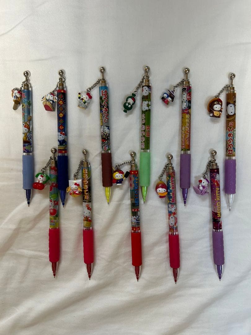 【美品・レア】ご当地キティ　シャープペンシル　30本セット