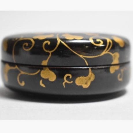 【徳川家伝来】◆『三つ葉葵紋 蒔絵 平棗 』◆検）徳川家康 上杉謙信 豊臣秀吉