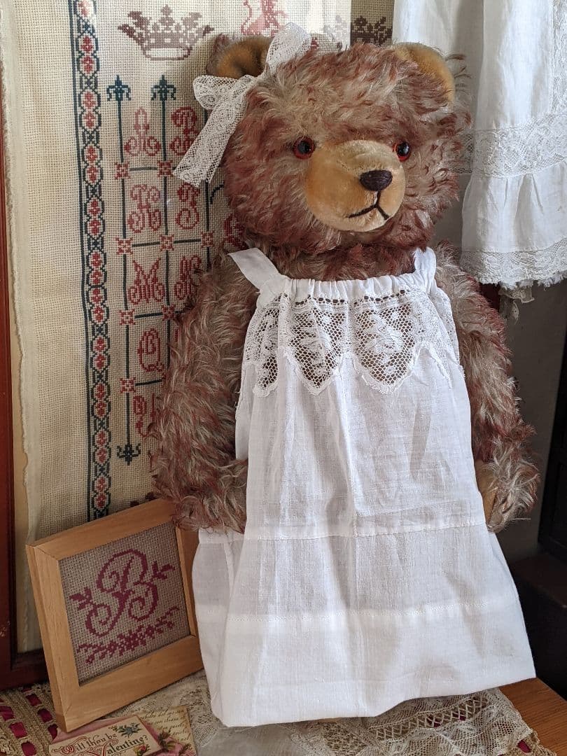 【p】アンティークベア　アンティークテディベア　ハーマン