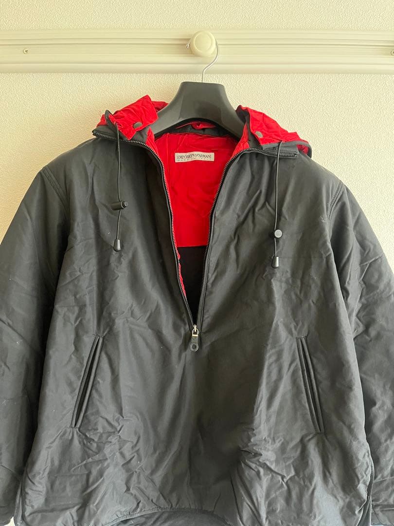 80s emporio armani アノラックパーカー