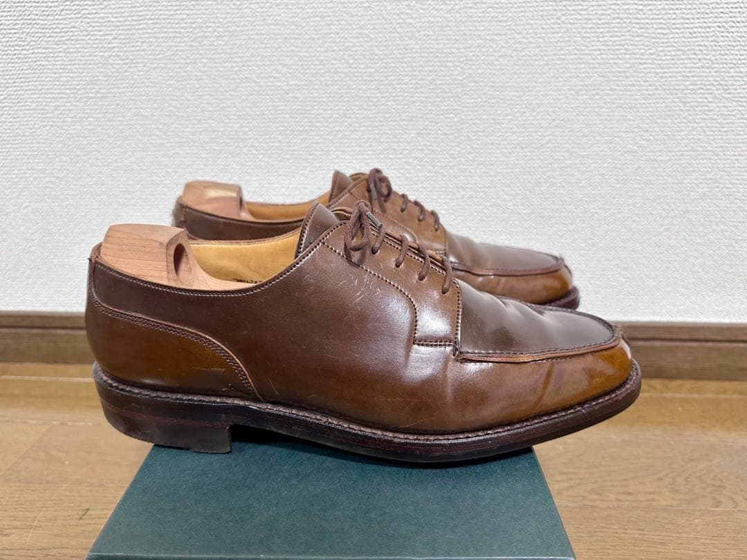 【希少】コードバン　モールトン　MORETON 　Uチップ　UK7.5