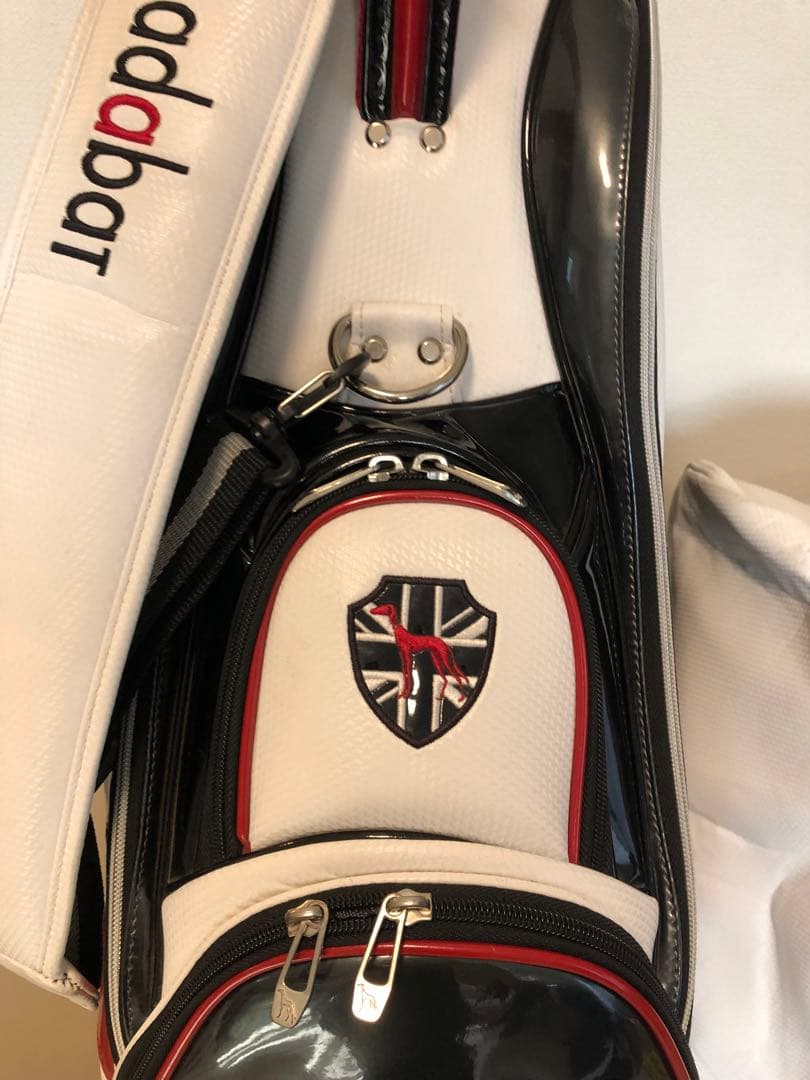 【送料込み】廃盤希少品　adabat アダバット　高級キャディバッグ　ゴルフ