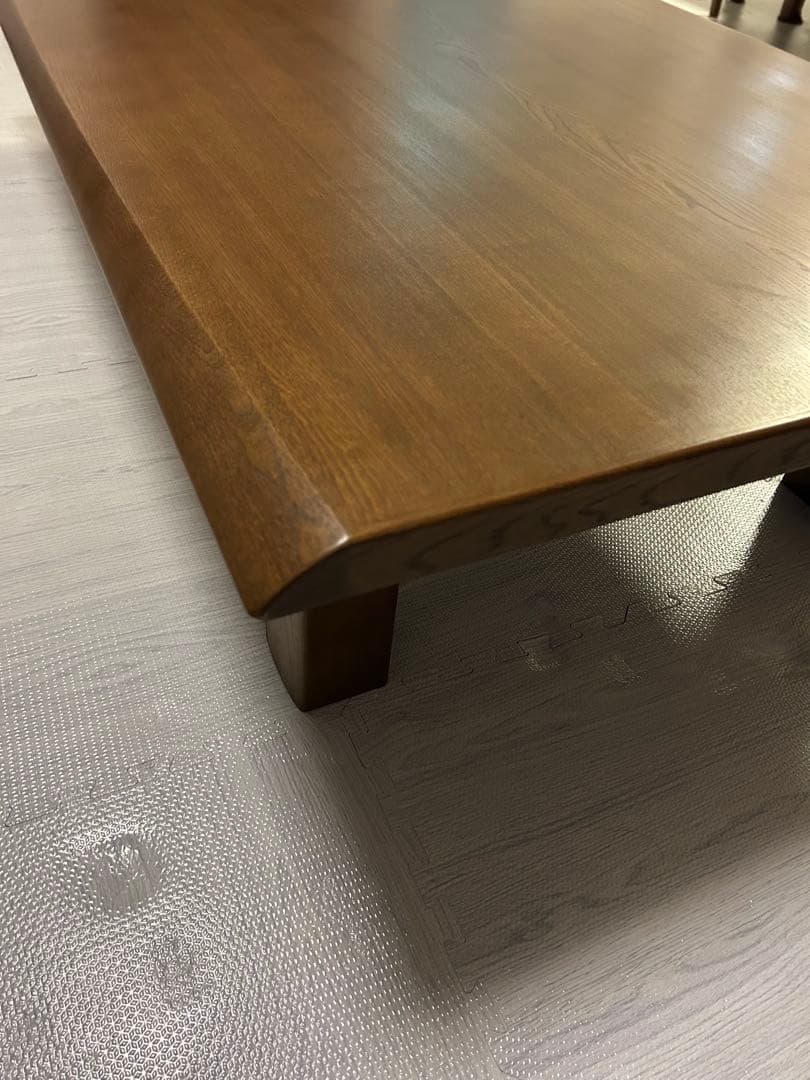 【美品・カリモク】暖房器付　高級こたつ座卓・こたつテーブル　木製　長方形