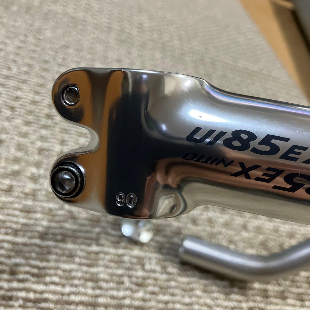 NITTO M186 ハンドルとステムセット　シルバー　1インチ対応　美品　希少