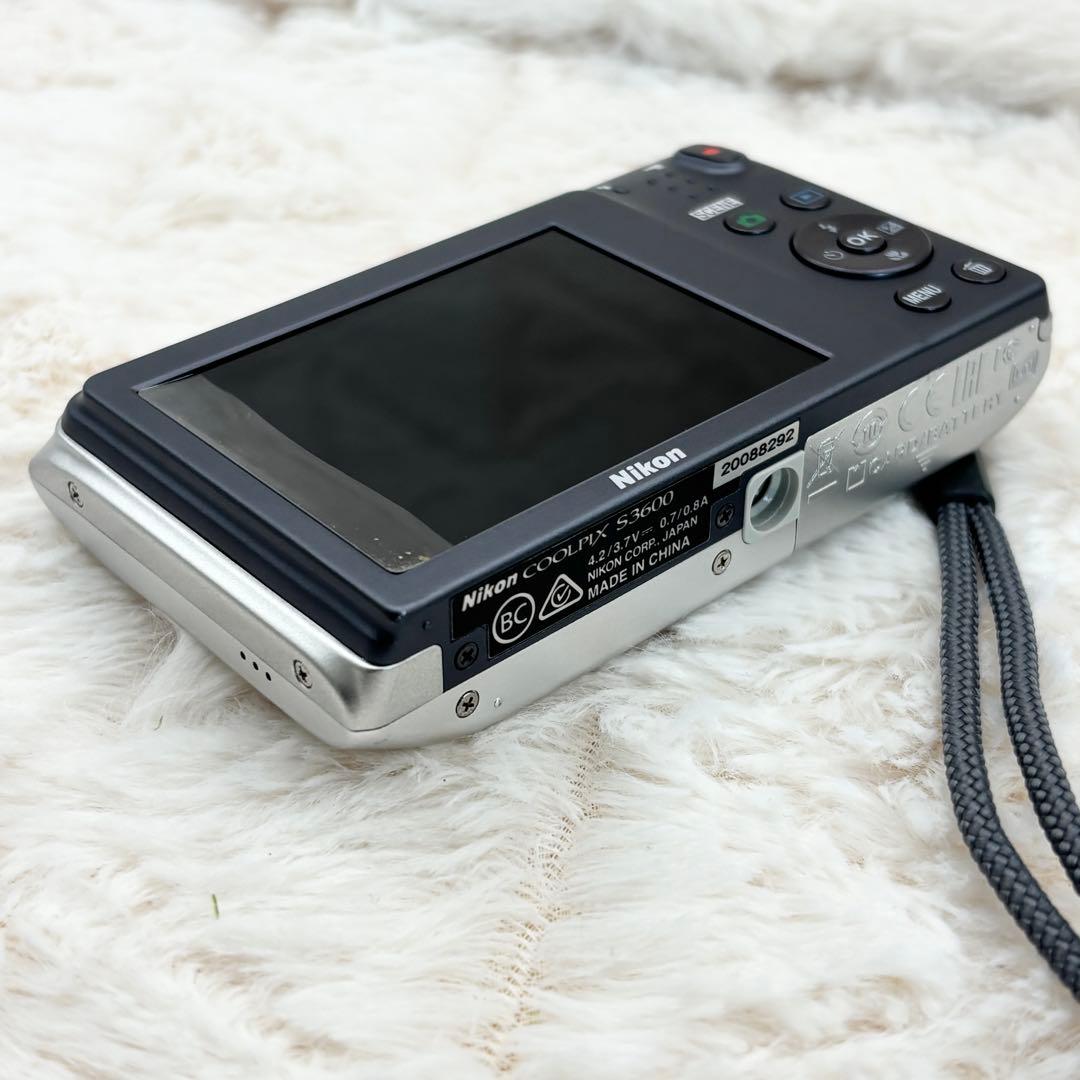 Nikon COOLPIX S3600 シルバー 訳あり