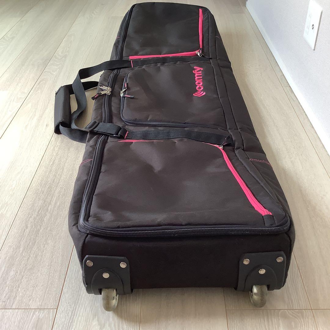 047 COMFY ウィーリー キャリースノーボードバッグキャスター150