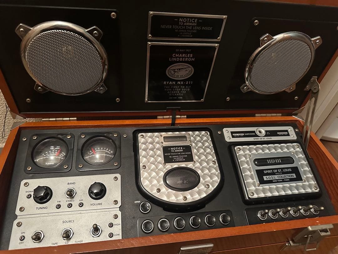 【美品】スピリット・オブ・セントルイス FIELD CD MK.Ⅱ CDラジカセ