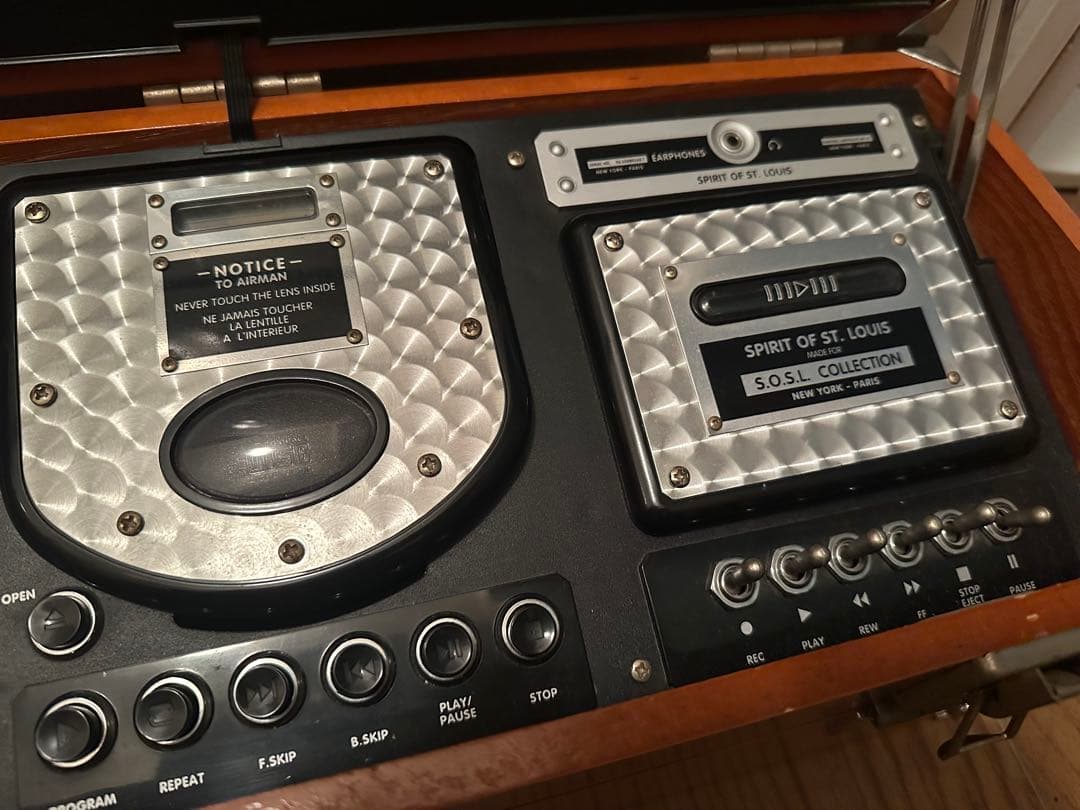 【美品】スピリット・オブ・セントルイス FIELD CD MK.Ⅱ CDラジカセ