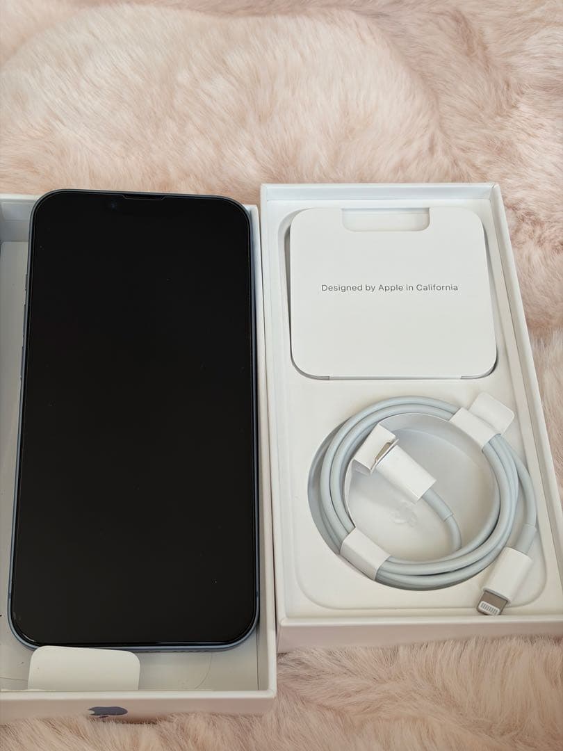 【美品】iPhone 14 256GB ブルー SIMフリー 箱あり