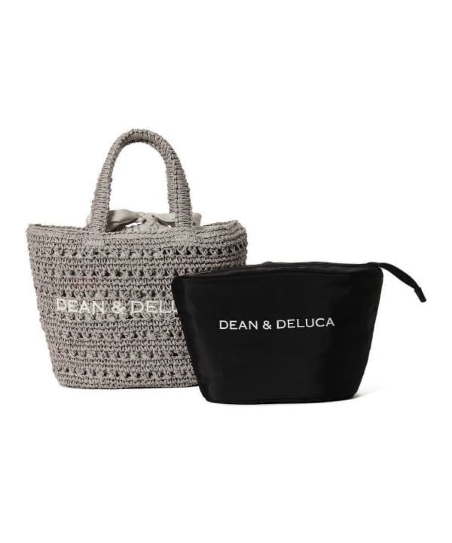 DEAN&DELUCA BEAMS COUTURE クロッシェバスケットバッグ