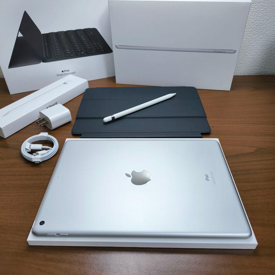 iPad 第9世代 64GB、Apple Pencil、Keyboard
