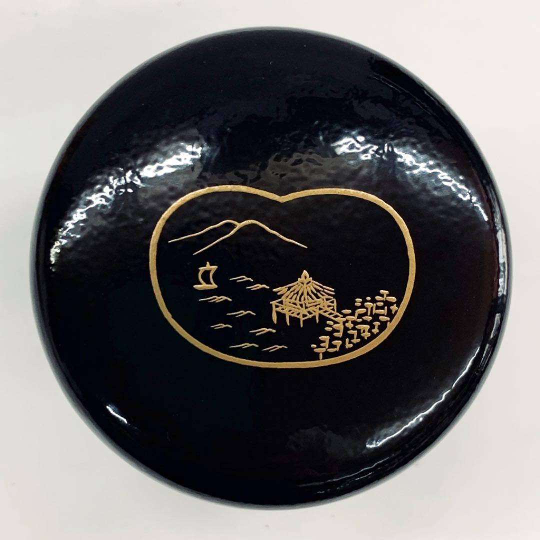 【中棗　淡々斎好　団扇　一閑】道場宗廣　共箱