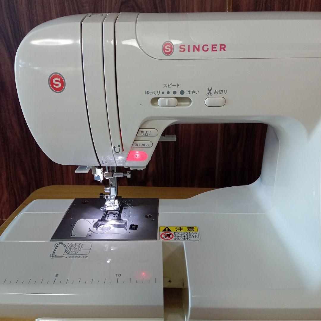 シンガーコンピュータミシン本体　モナミ　分解整備済み　美品　自動糸切り