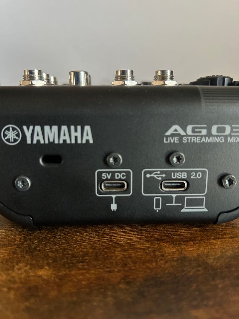 【美品】YAMAHA AG03 ライブストリーミングミキサー