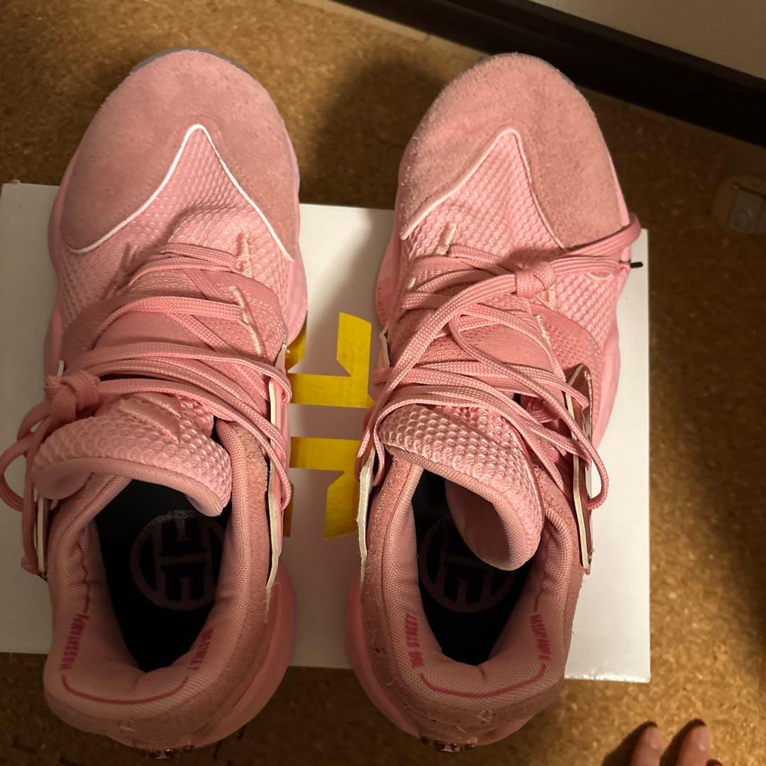 シューズ(男性用) adidas harden vol 4 pink lemonade