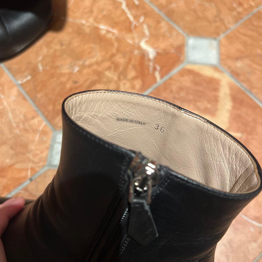 MIUMIU ブーツ 36 革