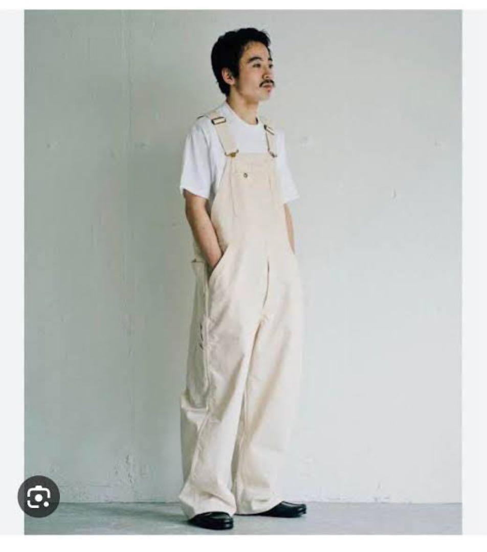 LEE L'ECHOPPE レショップ　別注　オーバーオール　生成り　ナチュラル