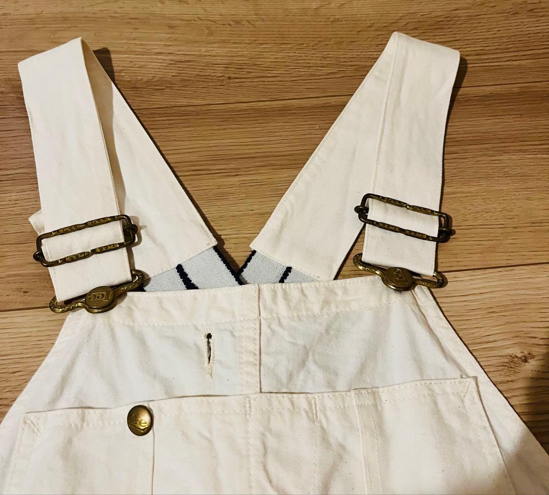 LEE L'ECHOPPE レショップ　別注　オーバーオール　生成り　ナチュラル