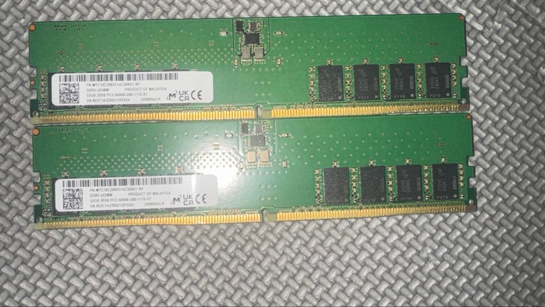 Micron DDR5 5600 32GB×2