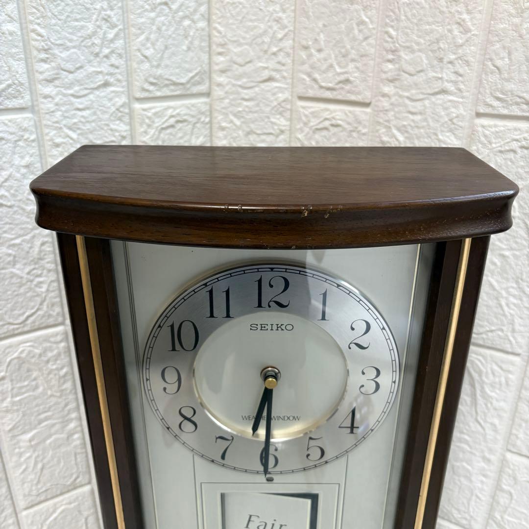 セイコー　SEIKO ウェザーからくり時計　掛け時計　天気予報　RE516B