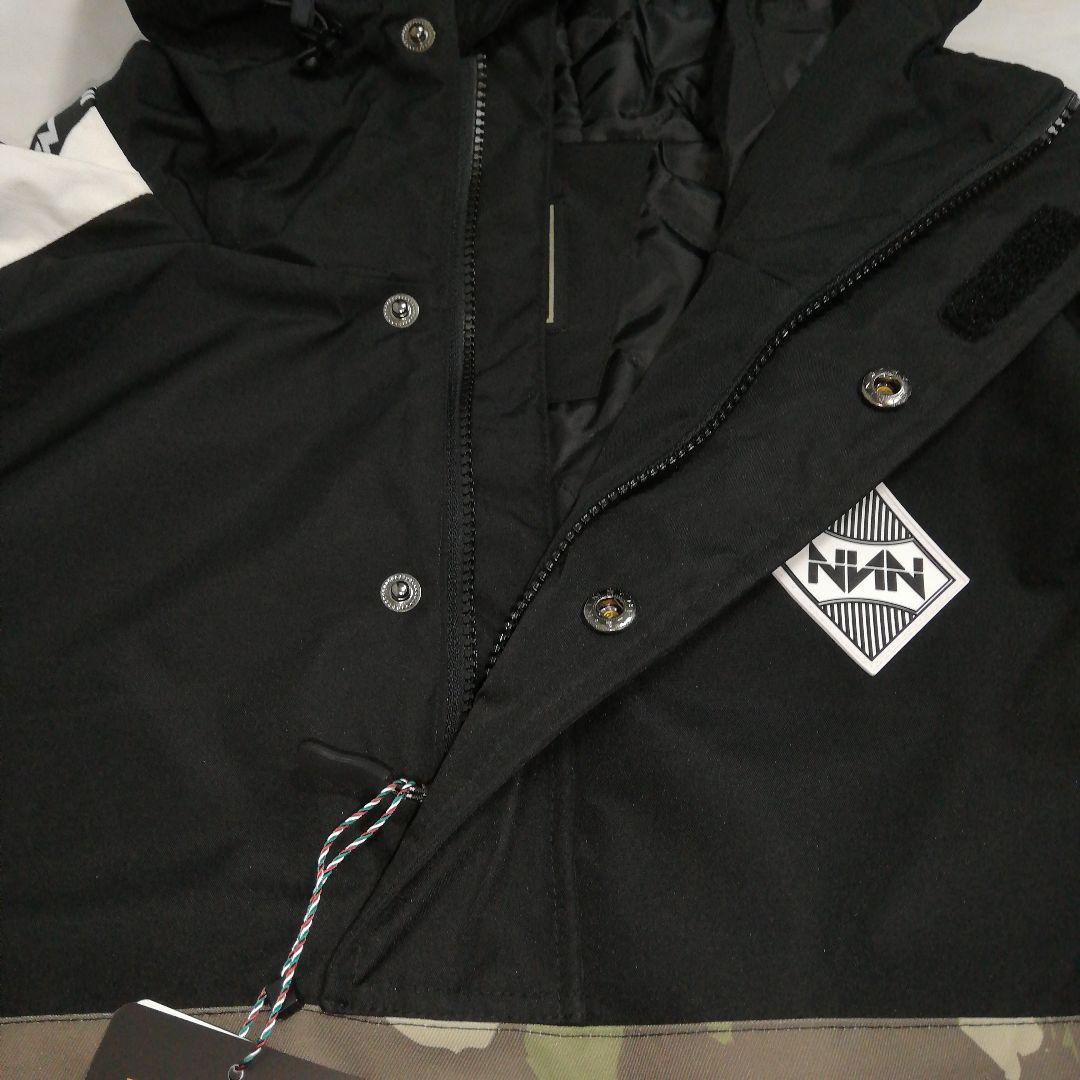 NNN アノラック スノボウェア スノーボード ジャケット ブラック エヌスリー