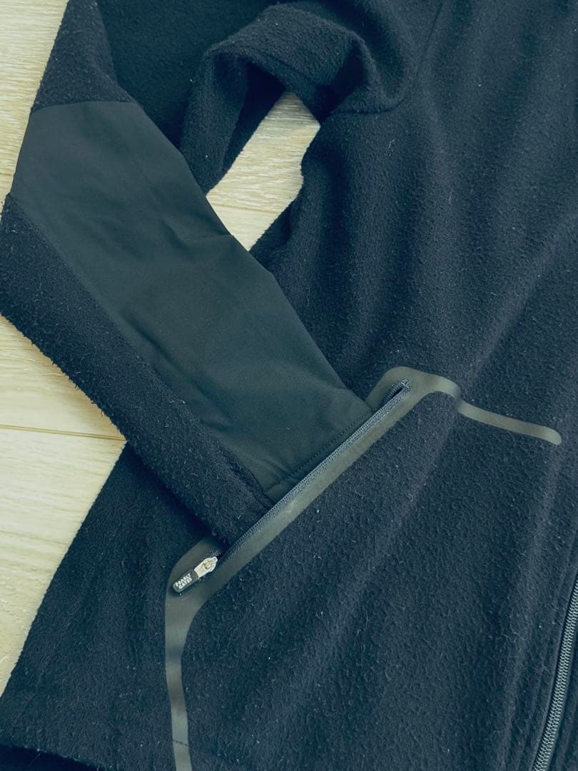 PEARLY GATES パーリーゲイツ フリースパーカー ブラック