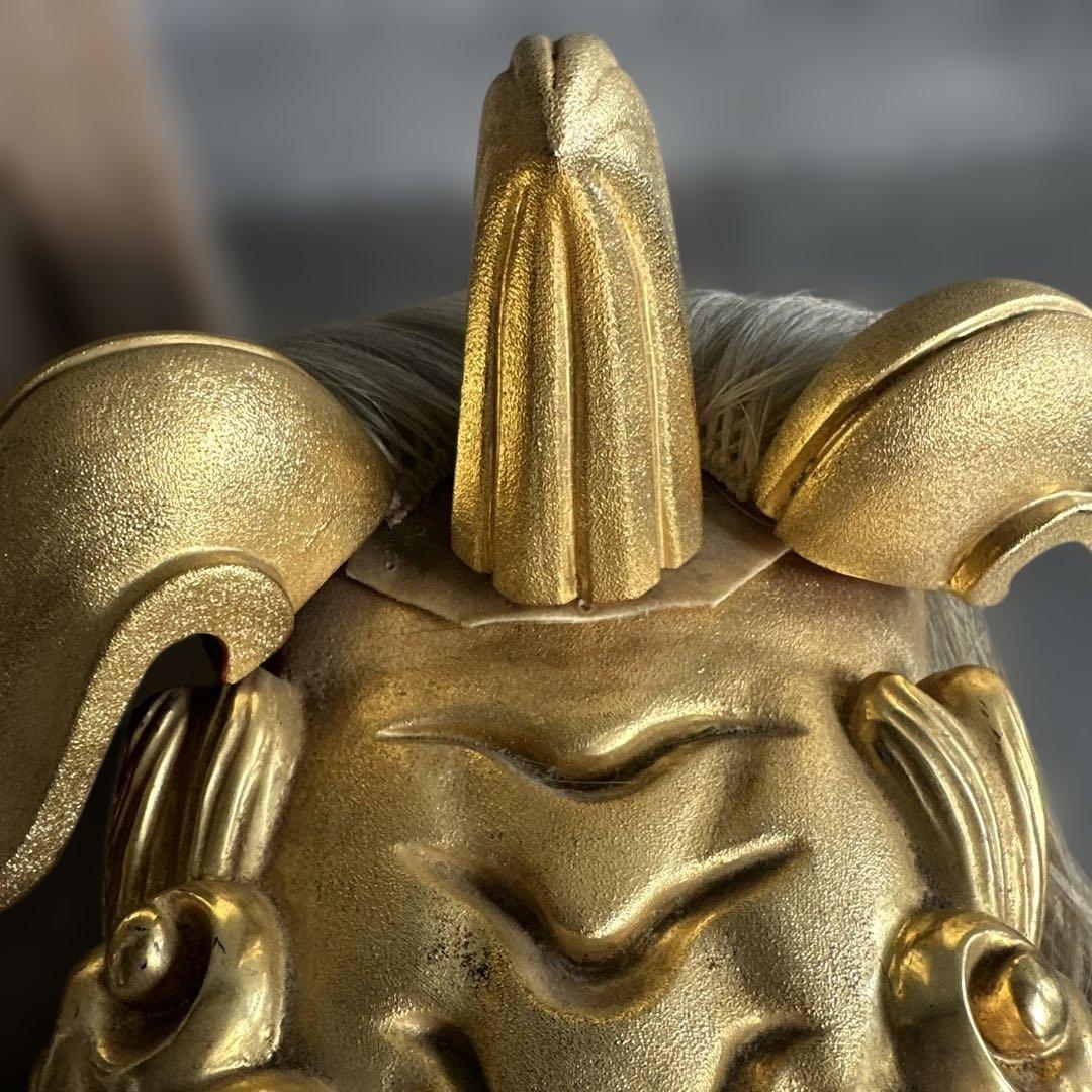 最終びっくりさらにお値下げ❣️迫力のお品‼️木彫　獅子頭