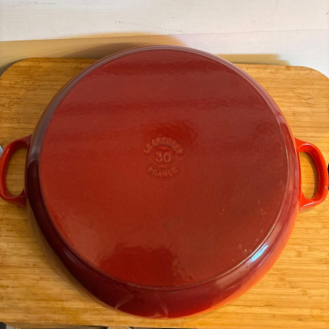 ル・クルーゼ　ビュッフェキャセロール　チェリーレッド30