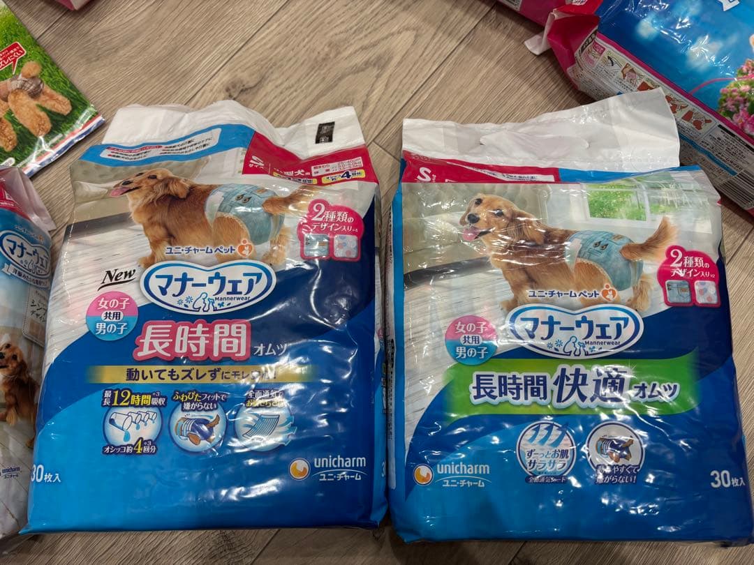 【新品、開封済あり】ユニチャーム　マナーウェア マナーパンツ Sサイズ 230枚