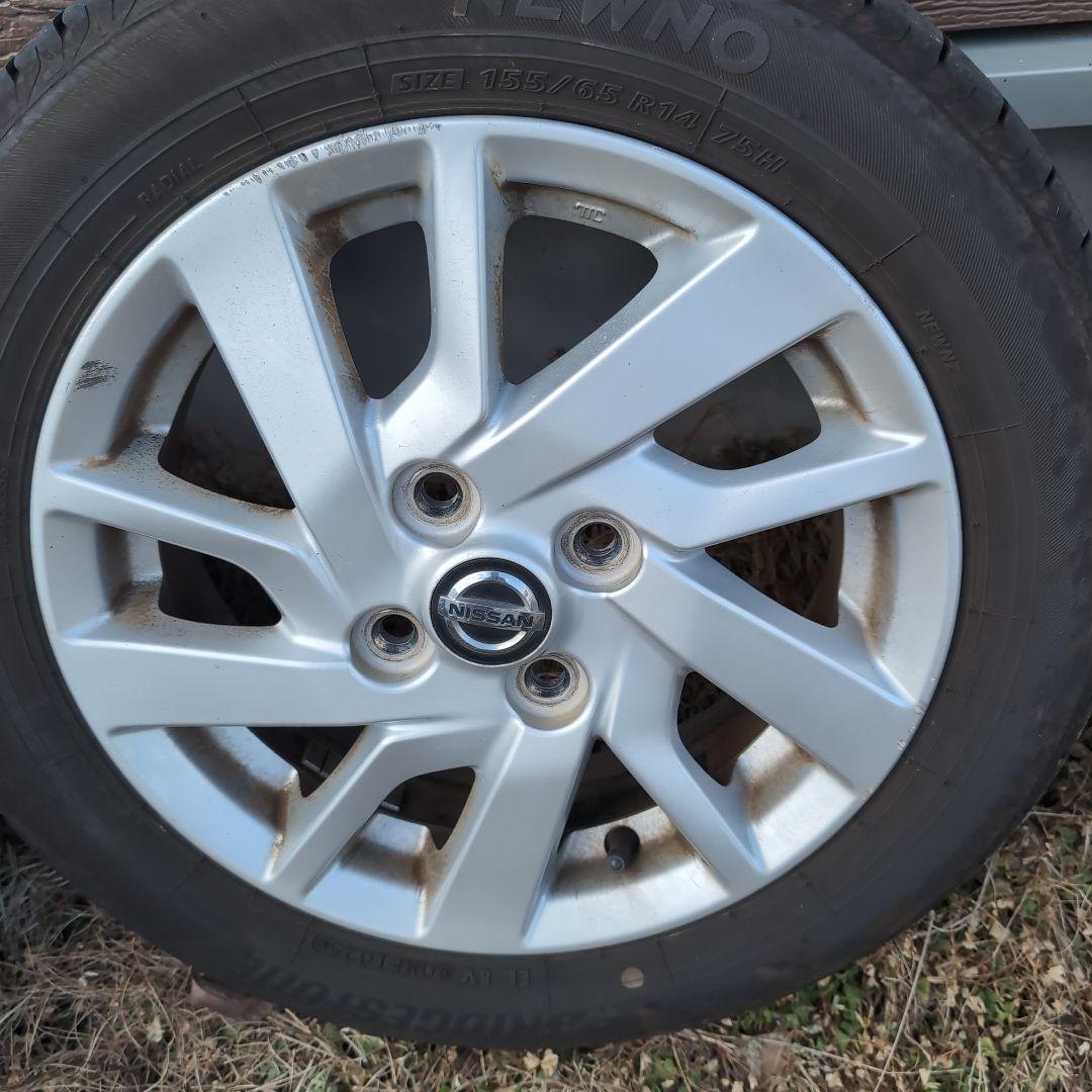Nissan 14インチ ホイールセット