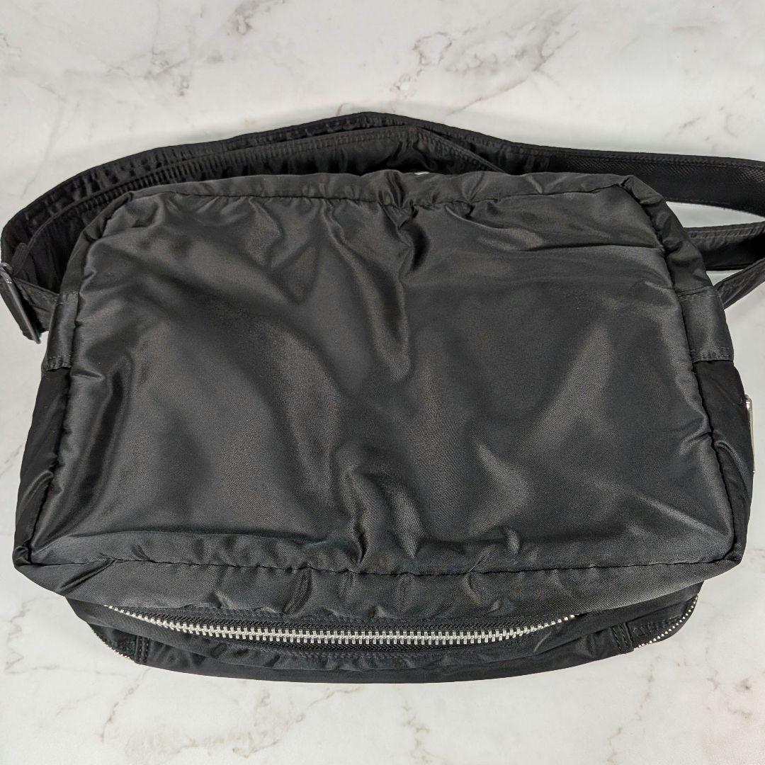 PORTER ポーター タンカー ショルダーバッグ (XL) ブラック ２層式