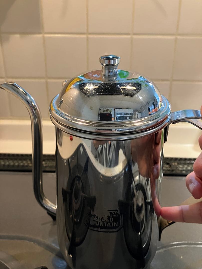 【珍品】カリタ Kalita コーヒーポット ステンレス製 細口 1.2L