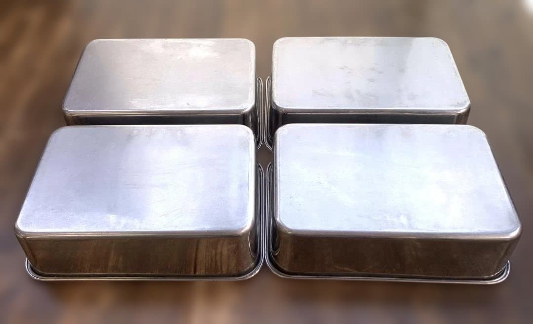 クローバー 18-8 深型組バット 6号×4＋8号・9号・11号×各1 計7点