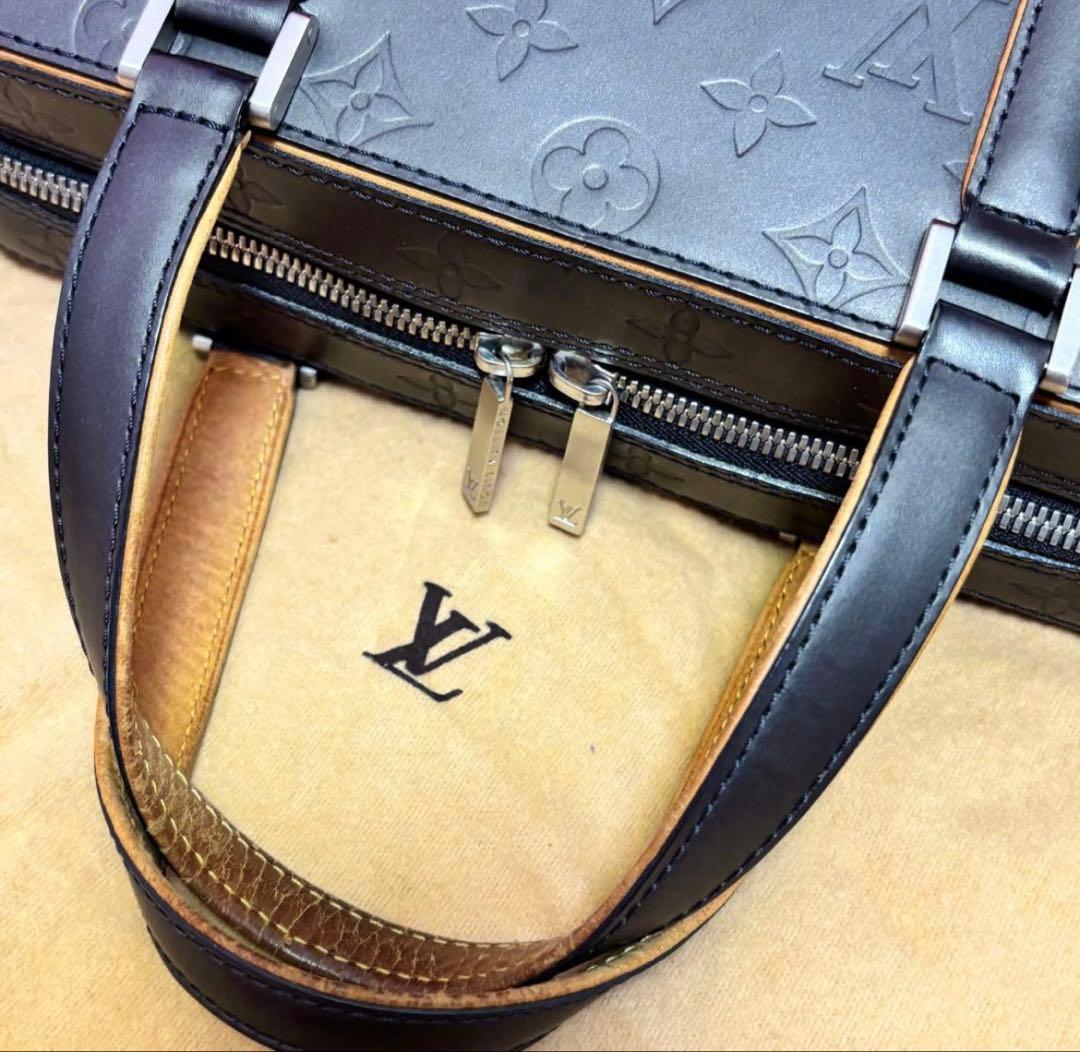 LOUIS VUITTON☆モノグラムマット シェルトン ノワール M55172