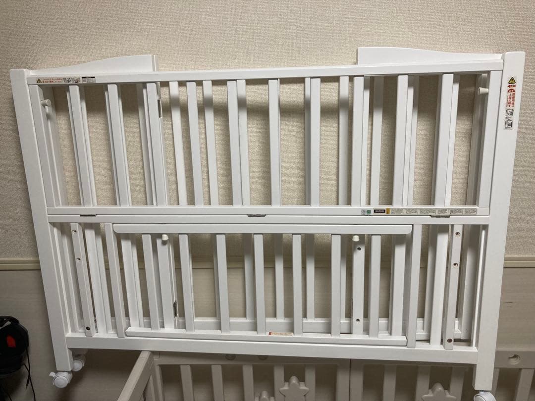 KATOJI 折りたたみハイタイプベビーベッド