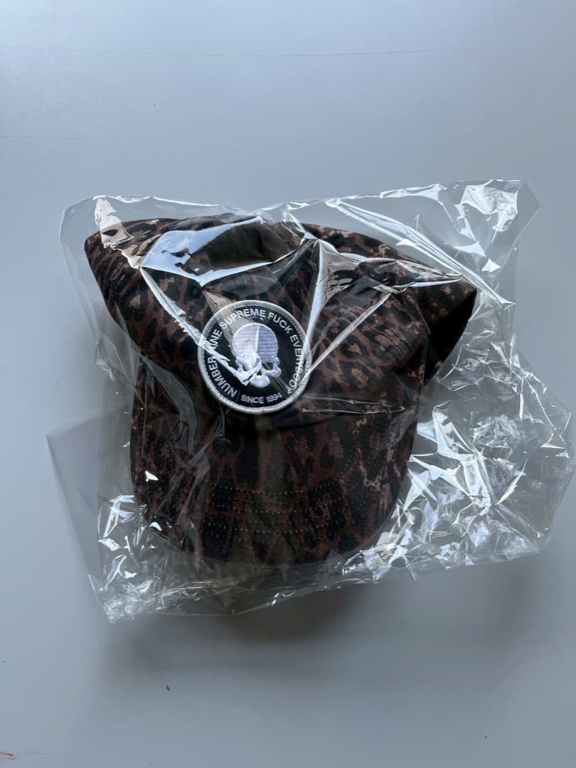 supreme number (n)ine レオパード キャップ