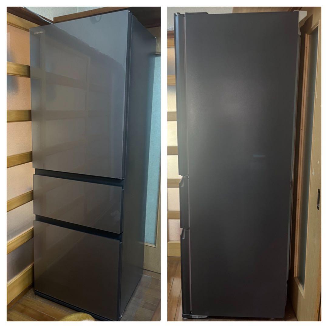 【美品】冷蔵庫 東芝 アッシュグレー VEGETA【参考価格19万円】