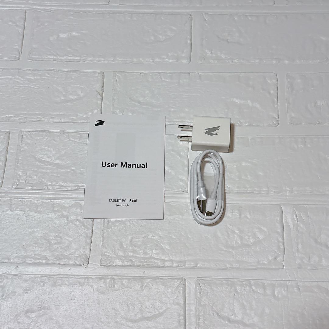 ✨10インチ✨アンドロイド15 タブレット 128GB 保護フィルム カバー付き