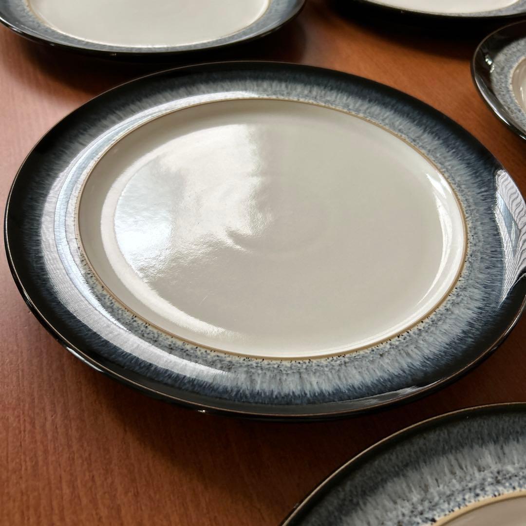 Denby 28cmプレート　平皿　6枚セット