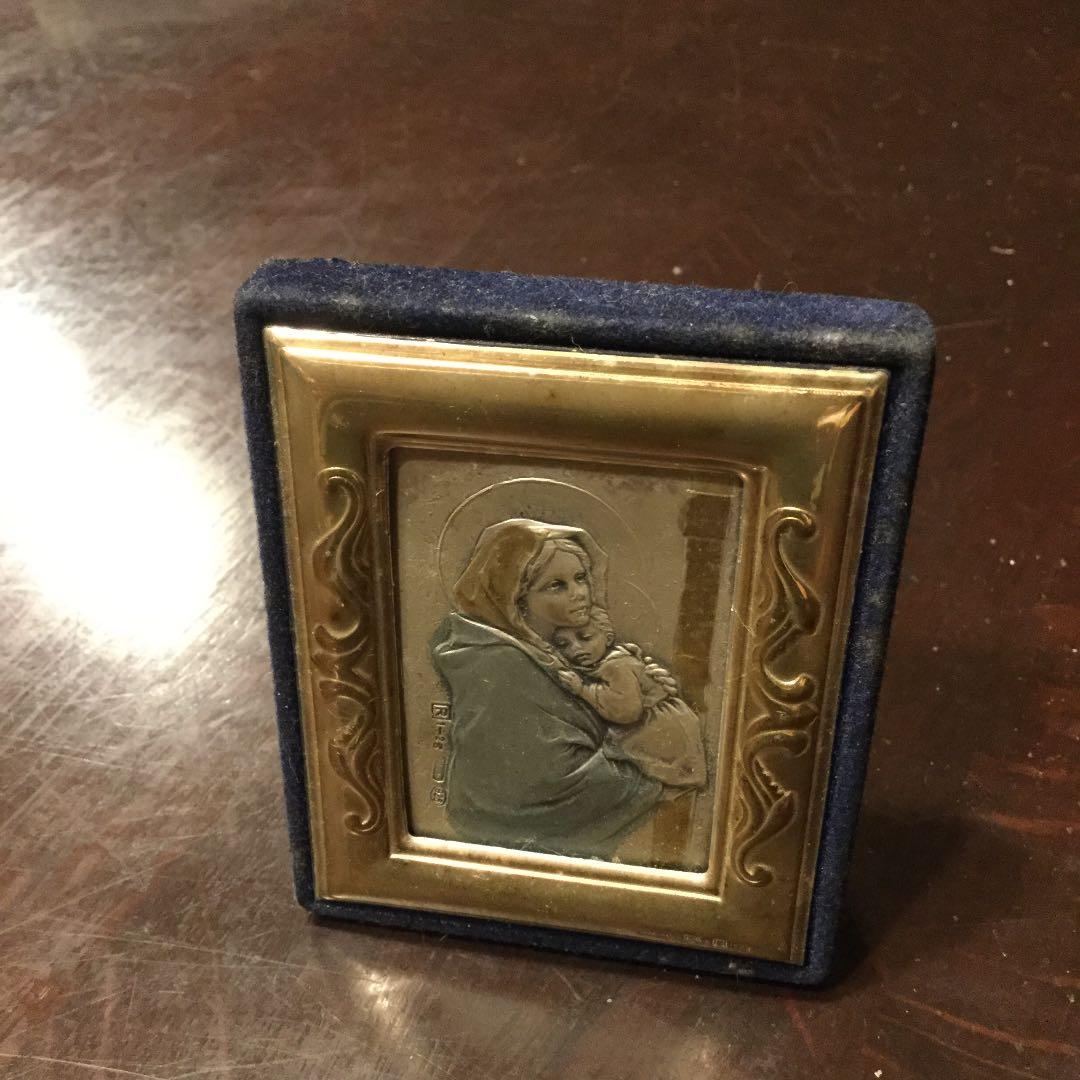 聖母子像 とても 小さい イタリア製　アンティーク