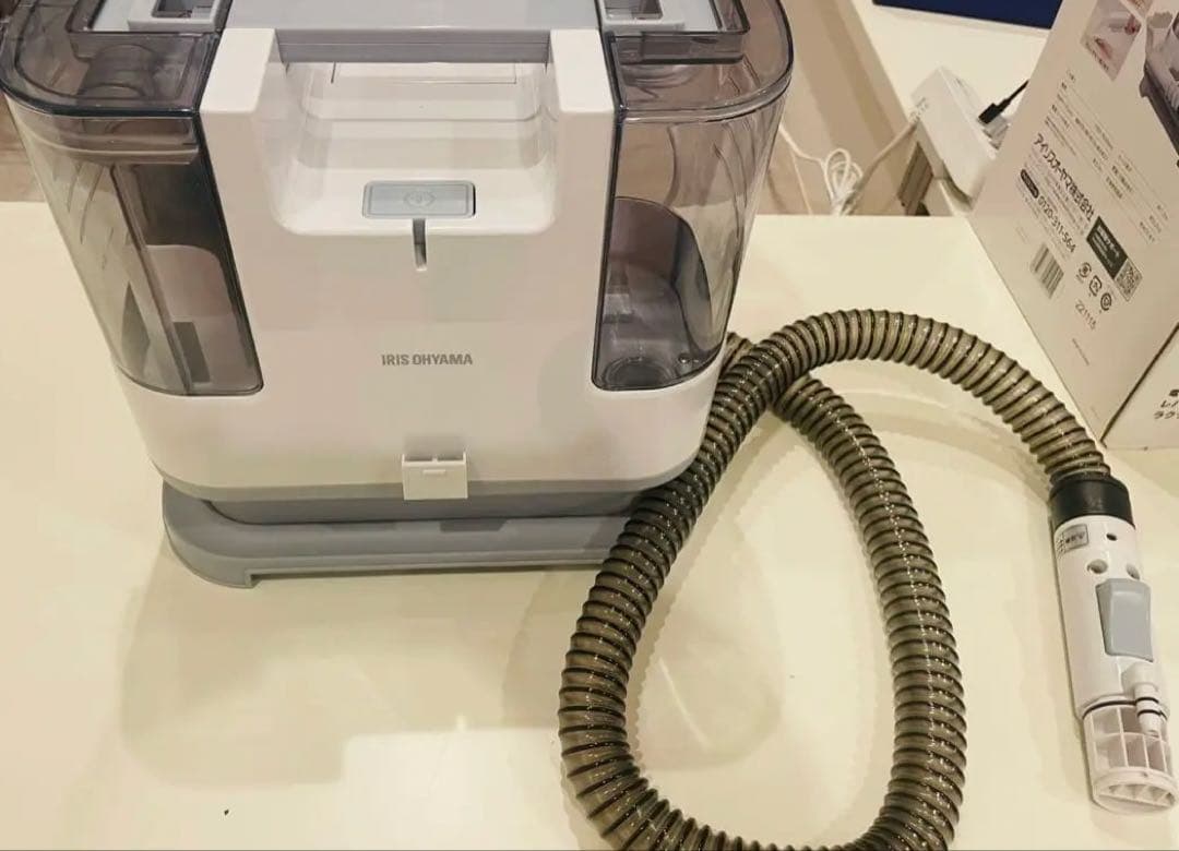 即購入OK！IRIS OHYAMA スチームクリーナー RNS-P10-W