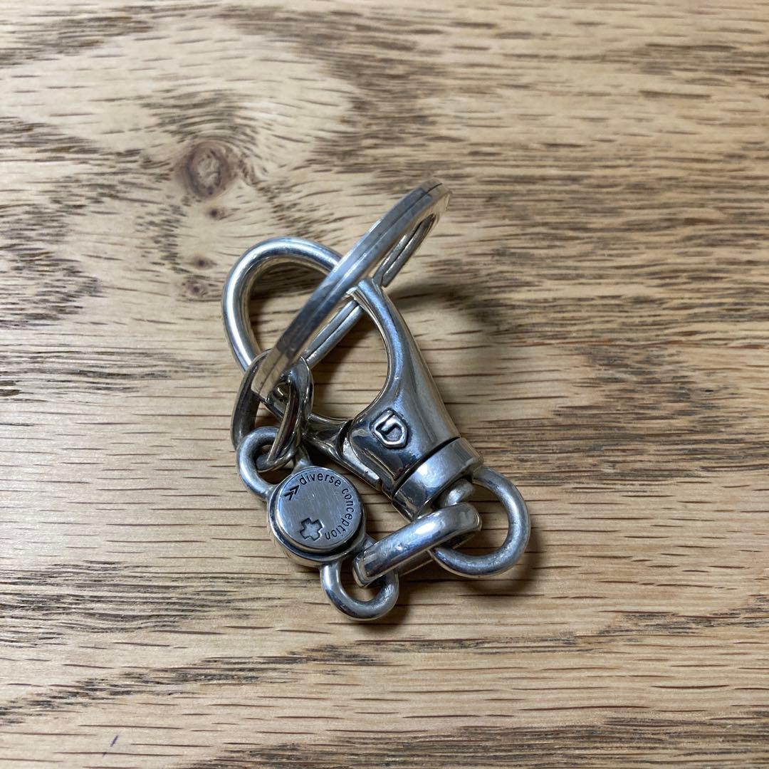 希少　オールド　ガルニ　GARNI キーホルダー　シルバー　DC ケース付き