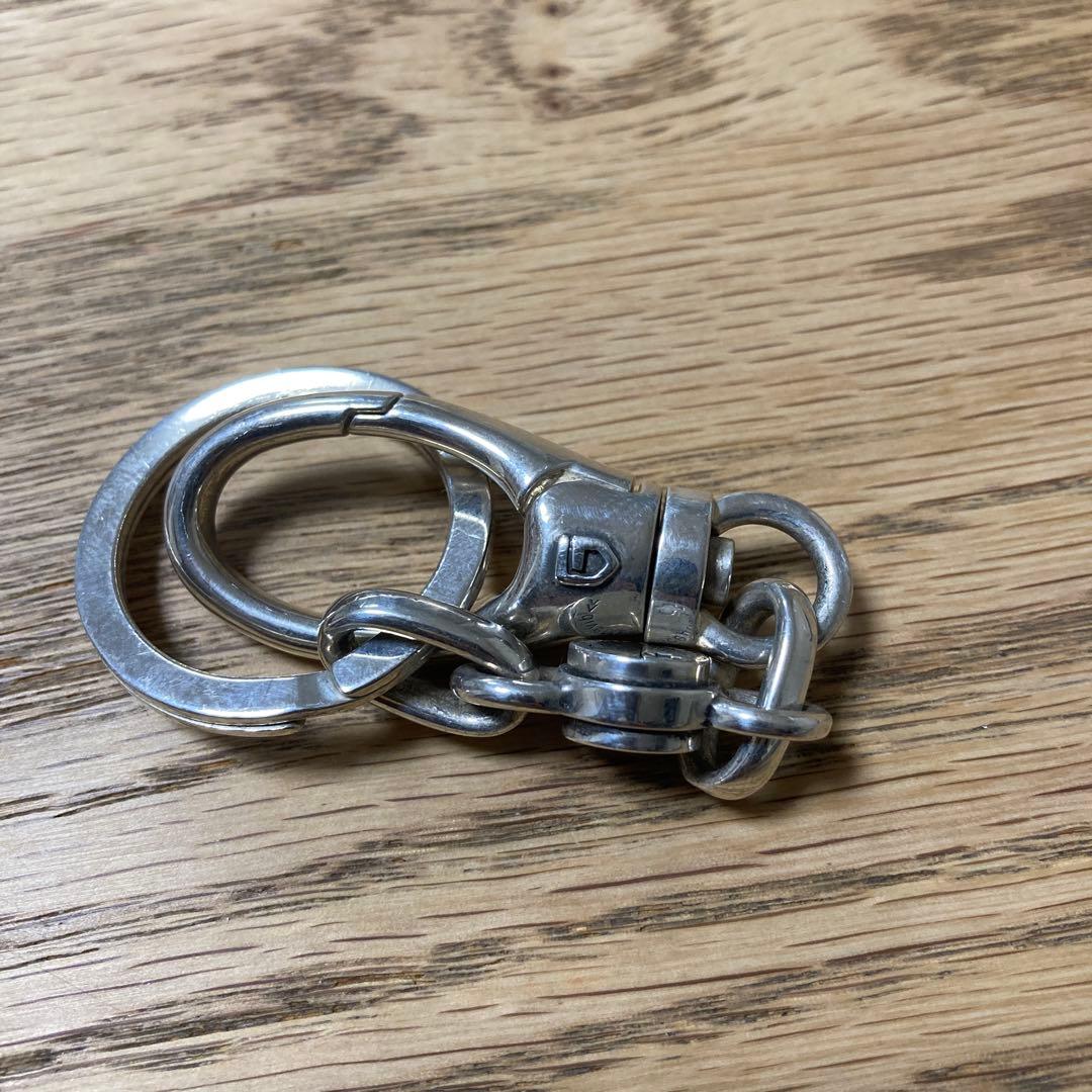 希少　オールド　ガルニ　GARNI キーホルダー　シルバー　DC ケース付き