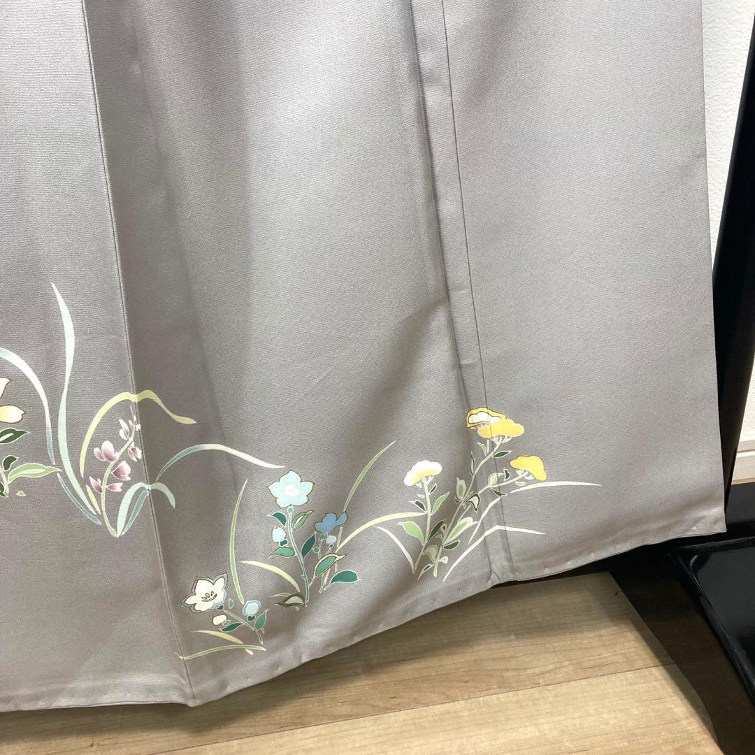 FF-210 付下げ モダン ハイセンス お洒落 共八掛 正絹 広衿 袷