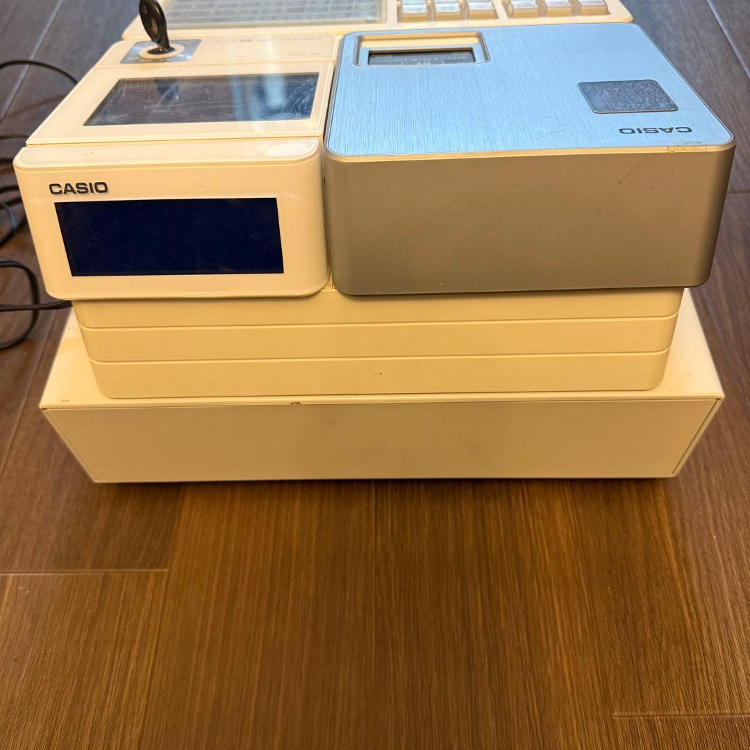 CASIO 電子レジスター SR-C550-4SWE 業務用