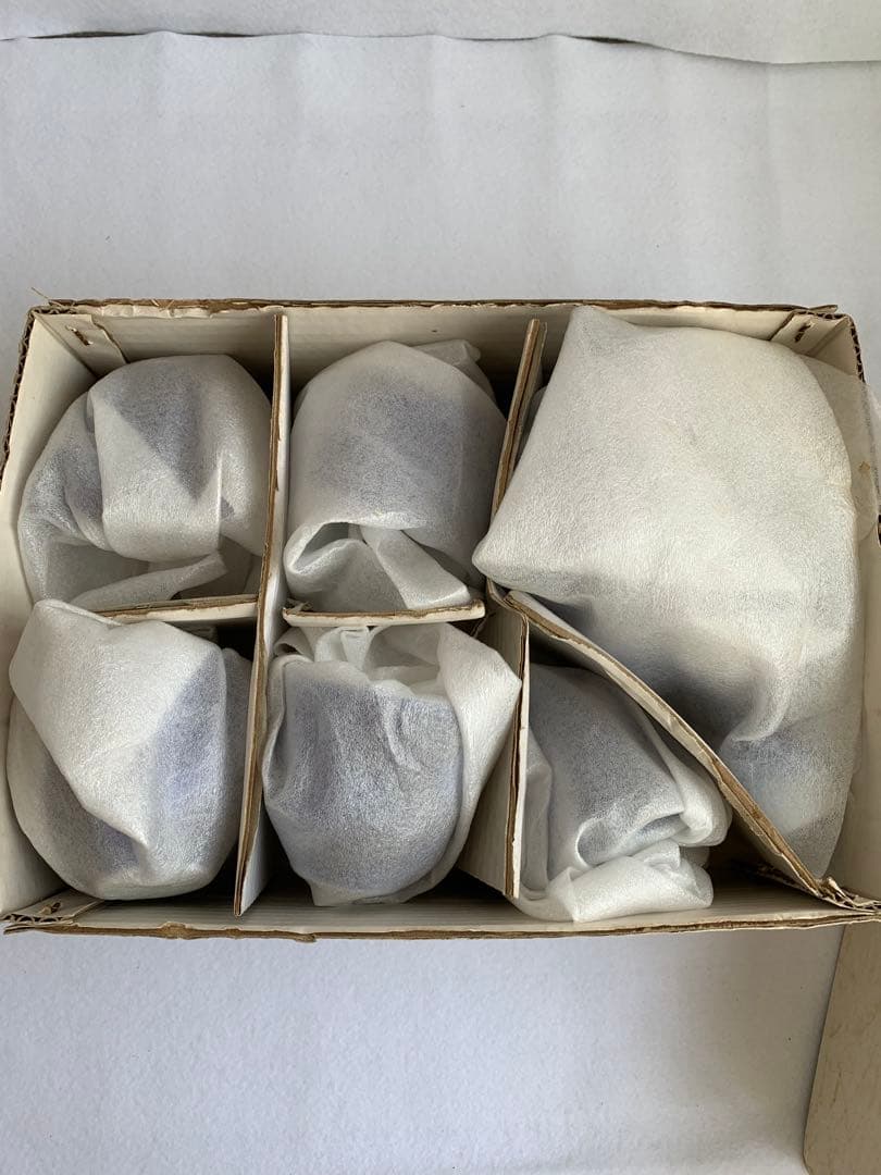 宮内庁御用達 深川製磁 富士型急須茶器「泉」 瑠璃色 湯呑5客セット 有田焼