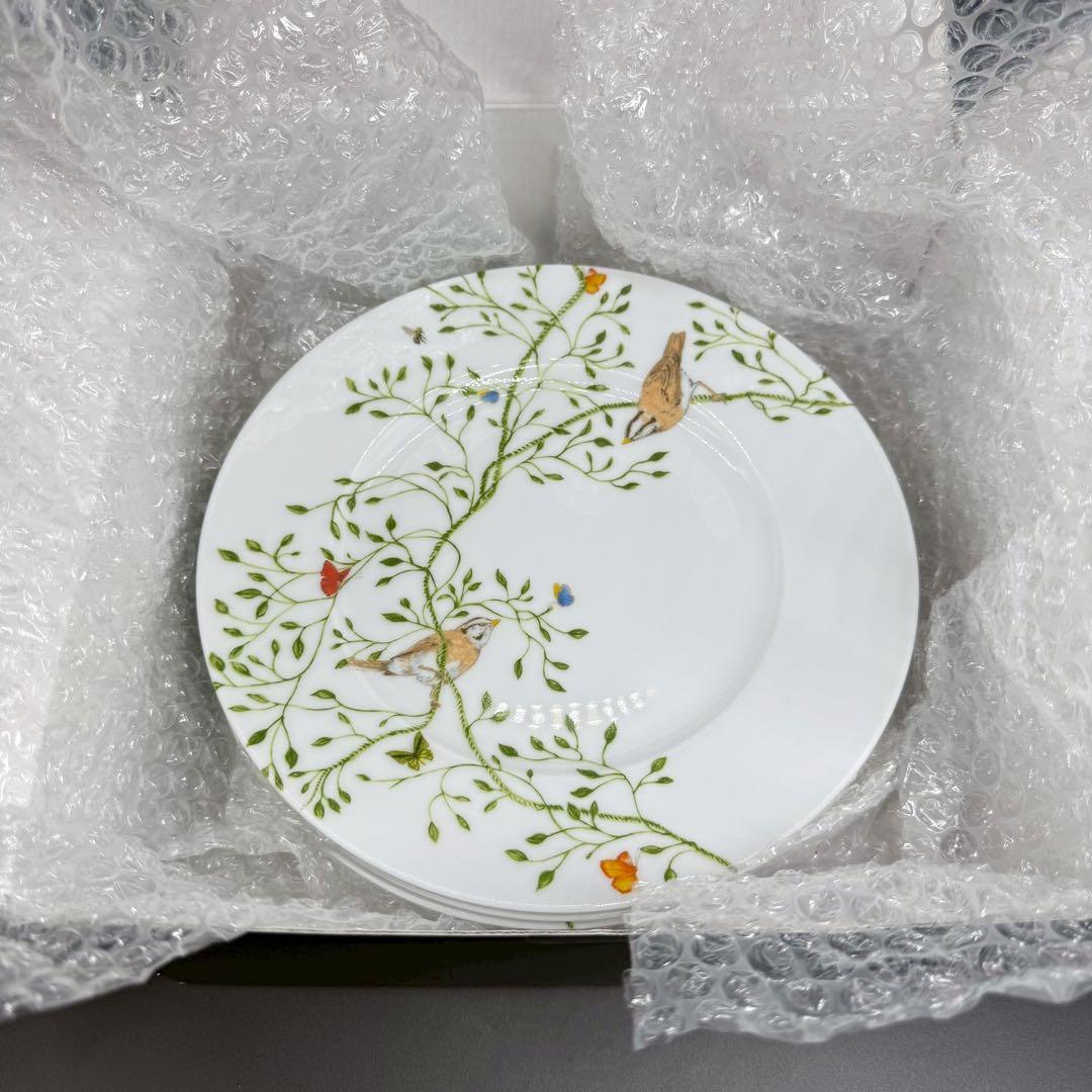 RAYNAUD ヒストリーナチュール　ブラウンバード22cm 6枚セット　箱付