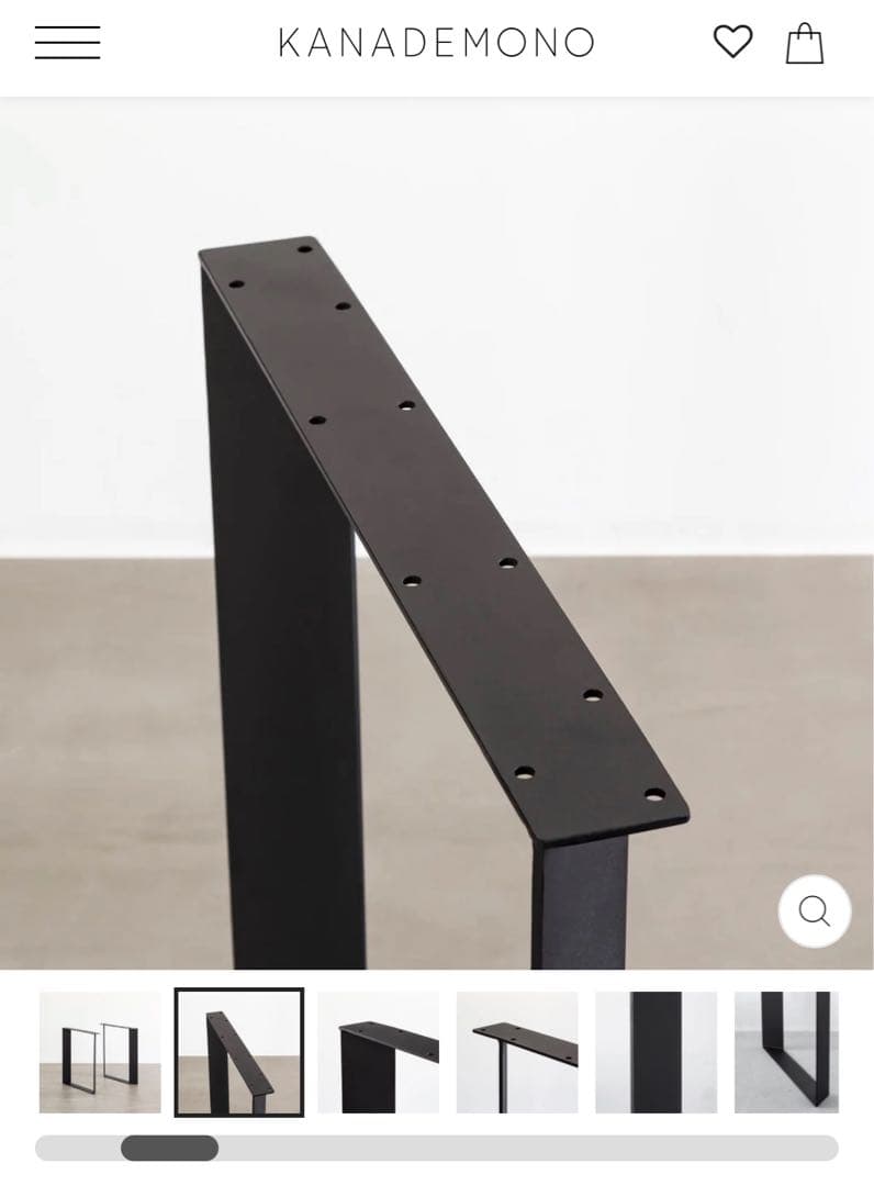 【さらみ】【値下げ】kanademono テーブル