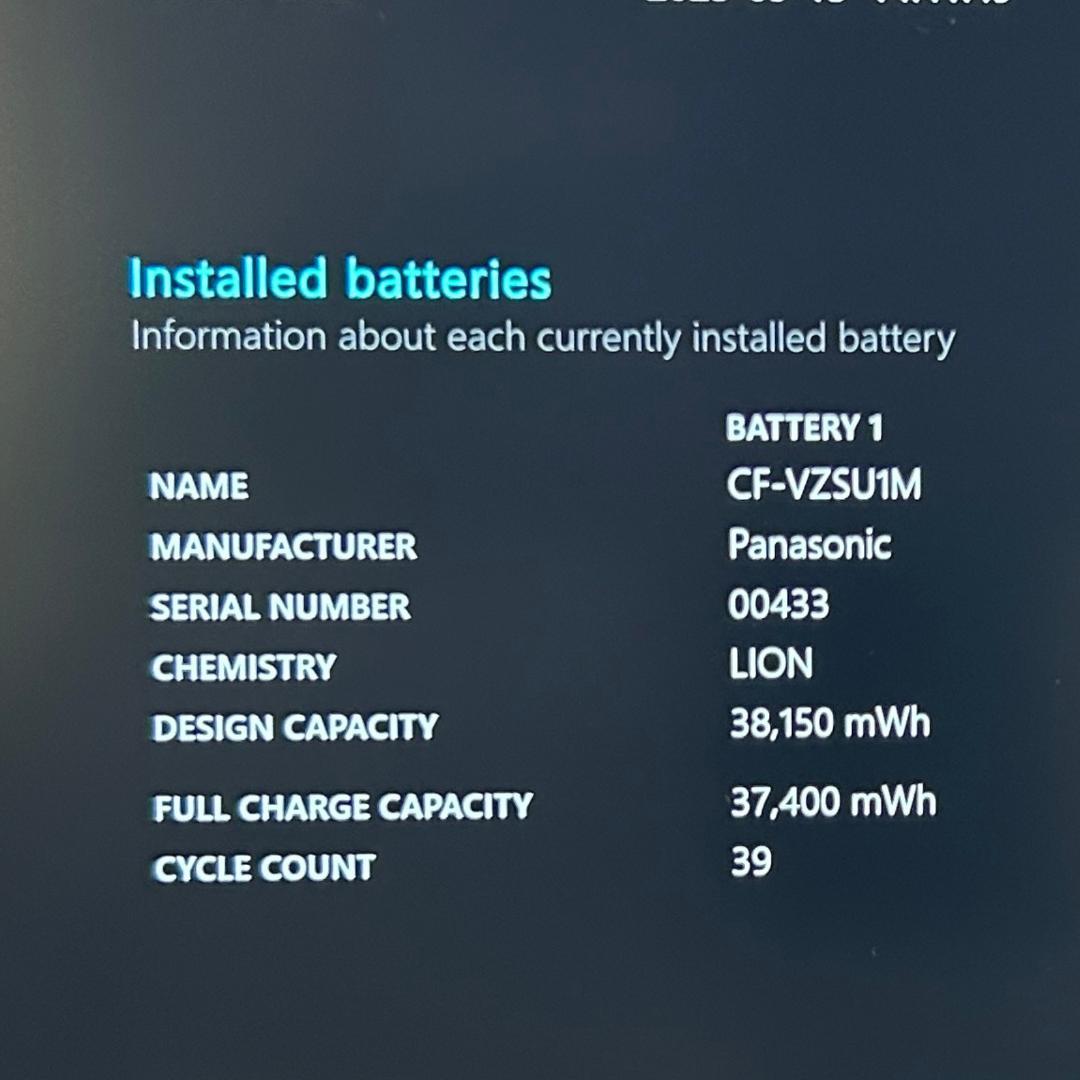 【ほぼ未使用】Let's note QV9 i5×16GB×256GB SSD⚡