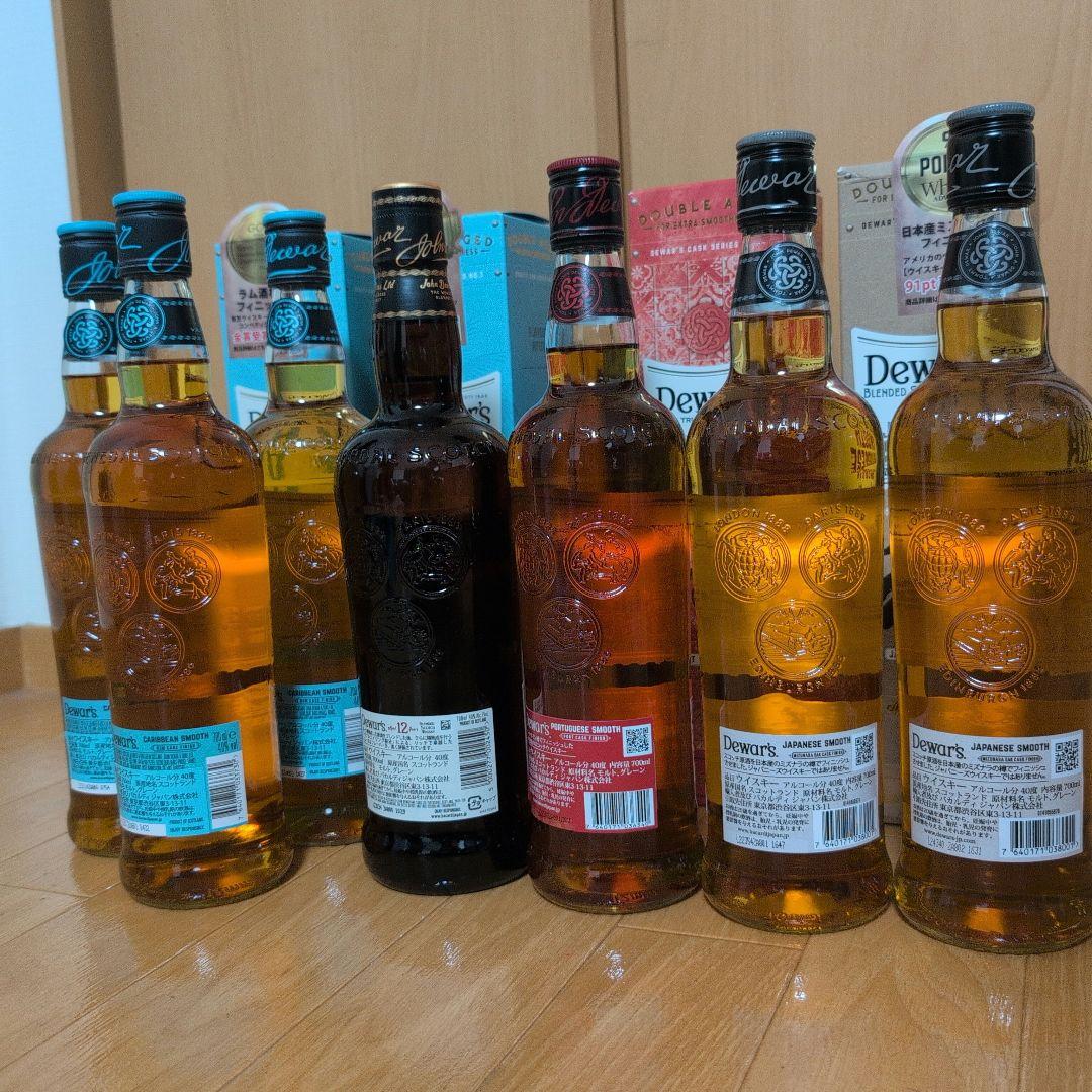 デュワーズ7本セット【バラ売り不可】